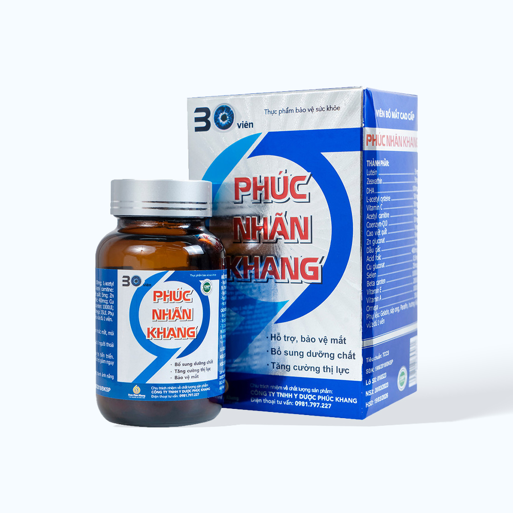 Phuc Nhan Khang Ho Tro Tang Cuong Thi Luc (Hop 30v)