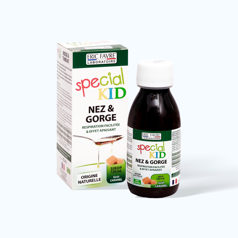SPECIAL KID Nez & Gorge Thong Mui, Giam Ho Cho Tre (Chai 125ml)