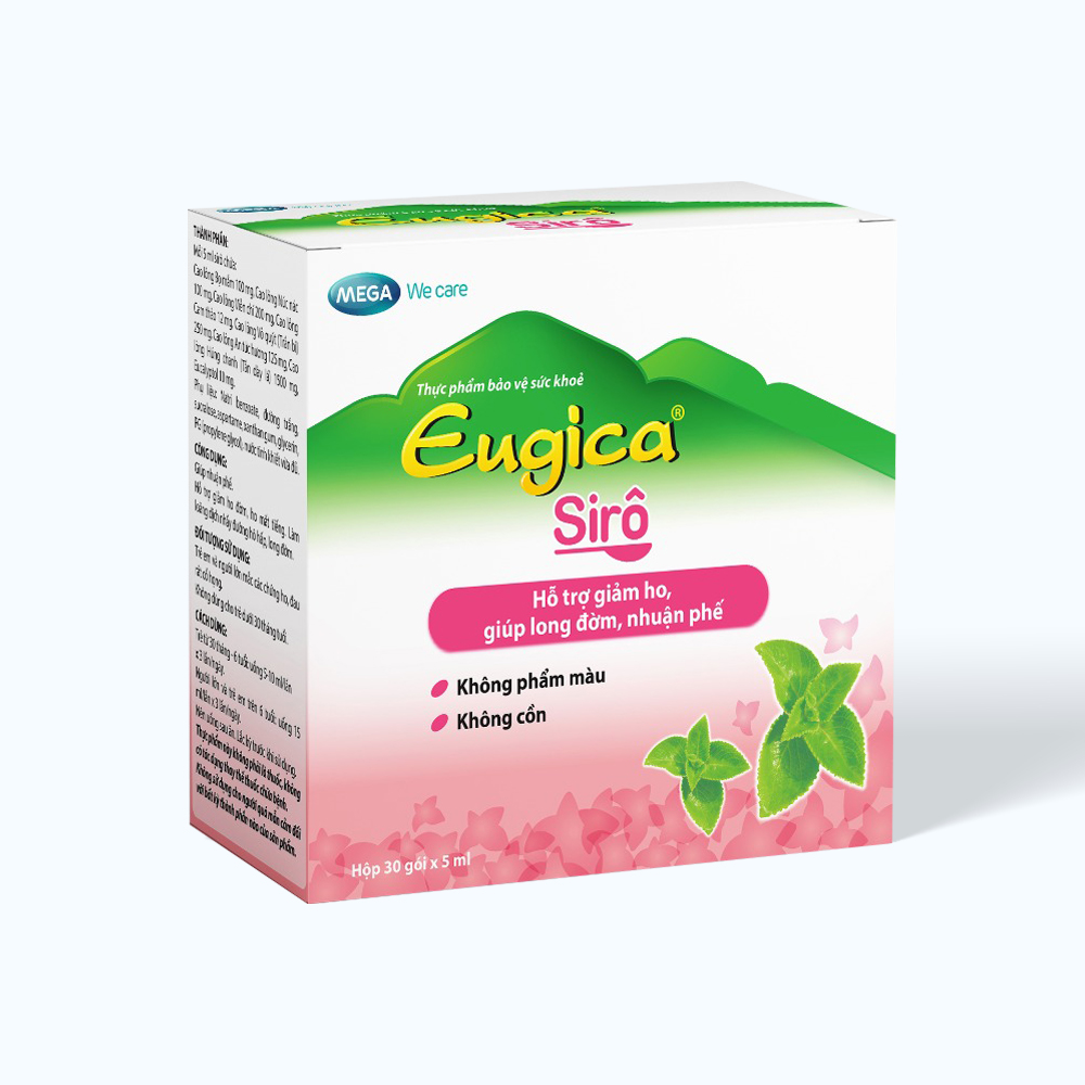 MGWC Eugica Syrup Giam Ho (30goi x 5Ml)