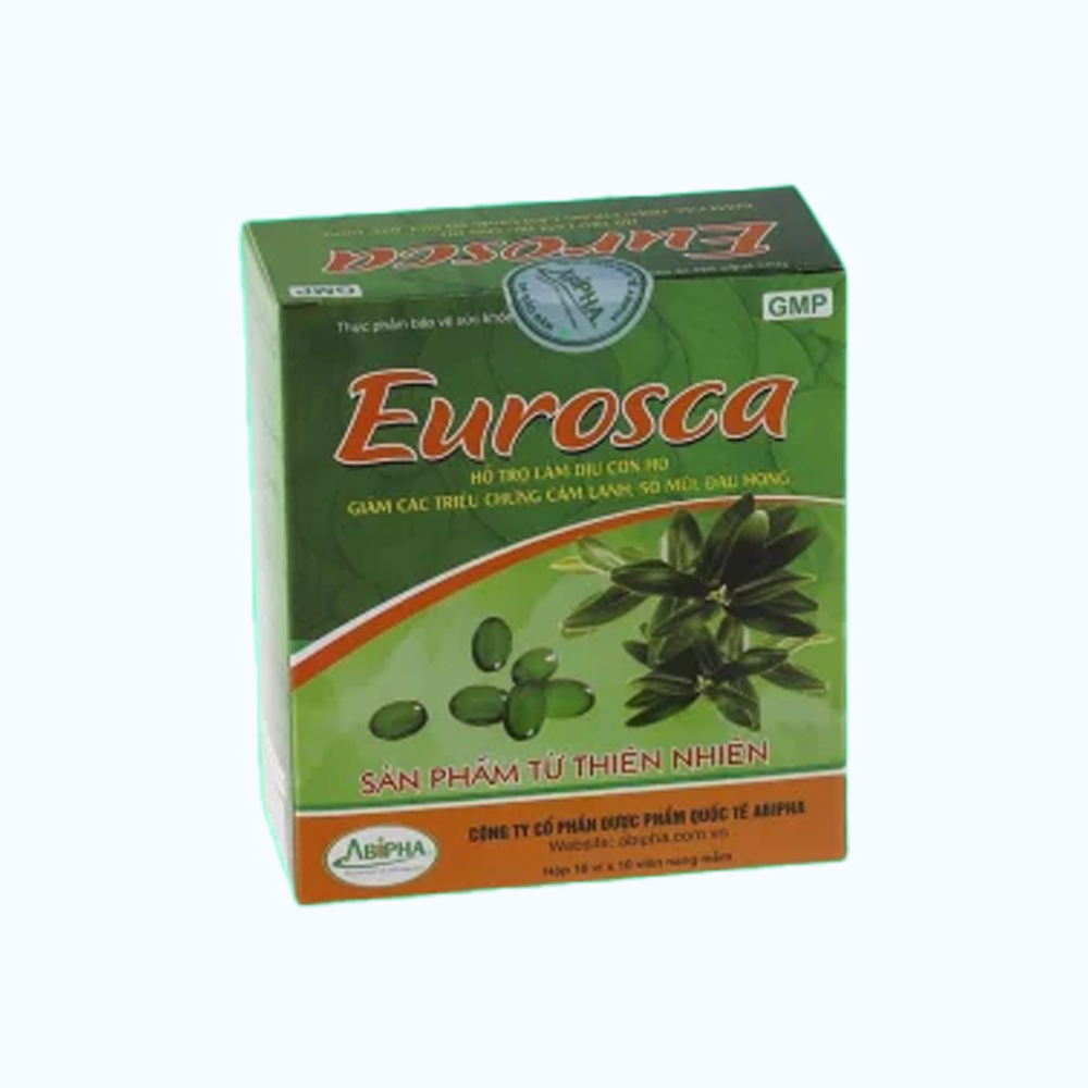 ABIPHA Eurosca Vien Uong Giam Ho(Hop 10 vi * 10 Vien)