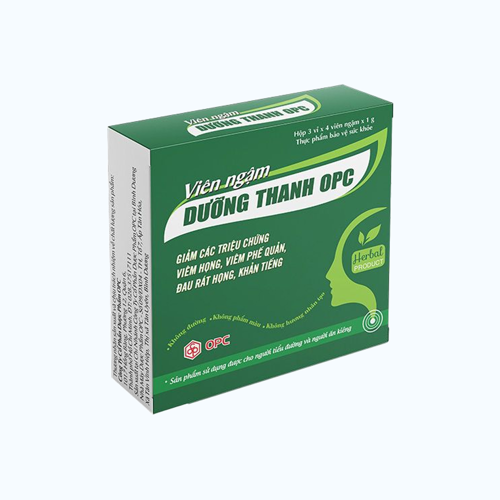 OPC Pharma Vien Ngam D.Thanh Tam Ho Tro Giam Ho Khan (Hop 3vi x 4vien)