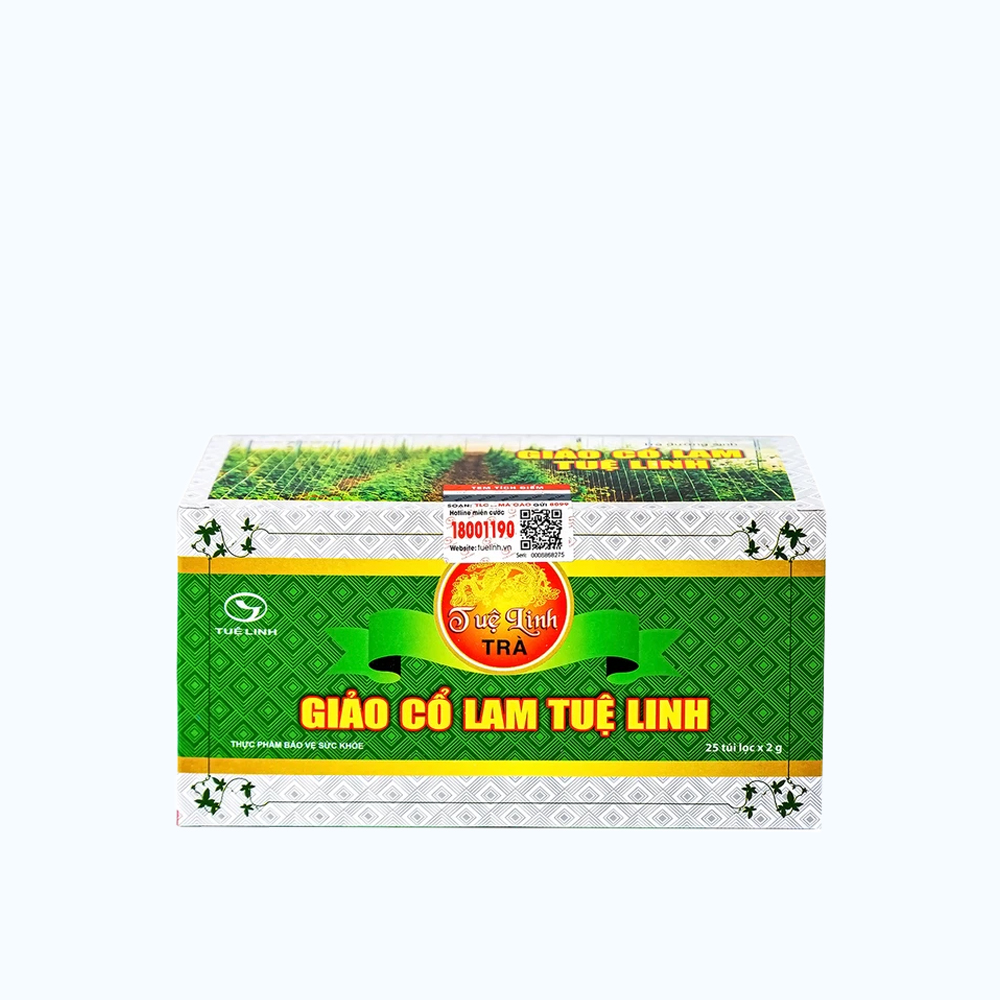 TUE LINH Tra Giao Co Lam Ho Tro Giam Mo Mau (Hop 25goi)