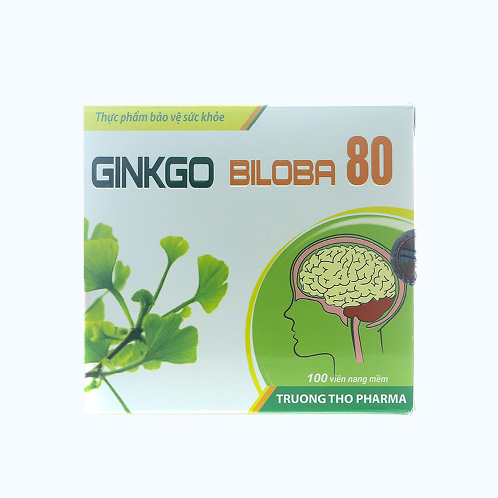 TRUONG THO Ginkgo Biloba 80mg (Hop 100v)