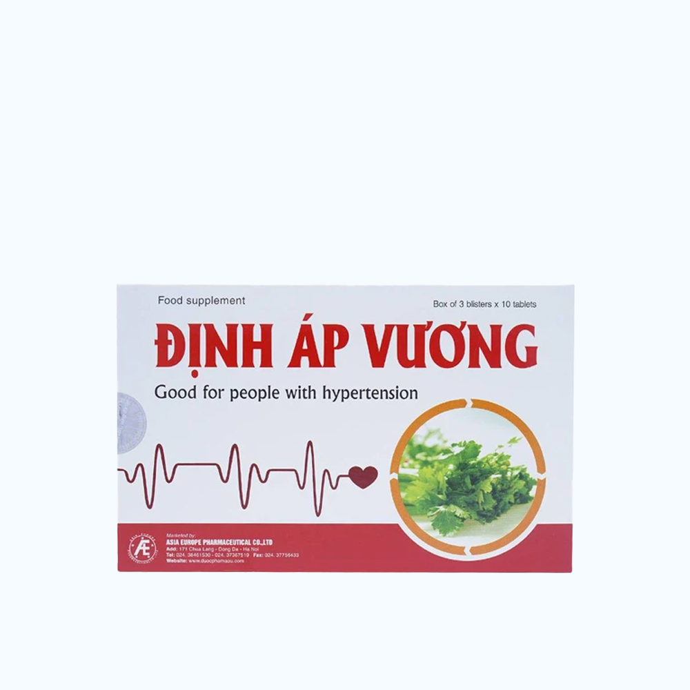 IMC Dinh Ap Vuong Dung Cho Nguoi Tang Huyet Ap (Hop 30v)
