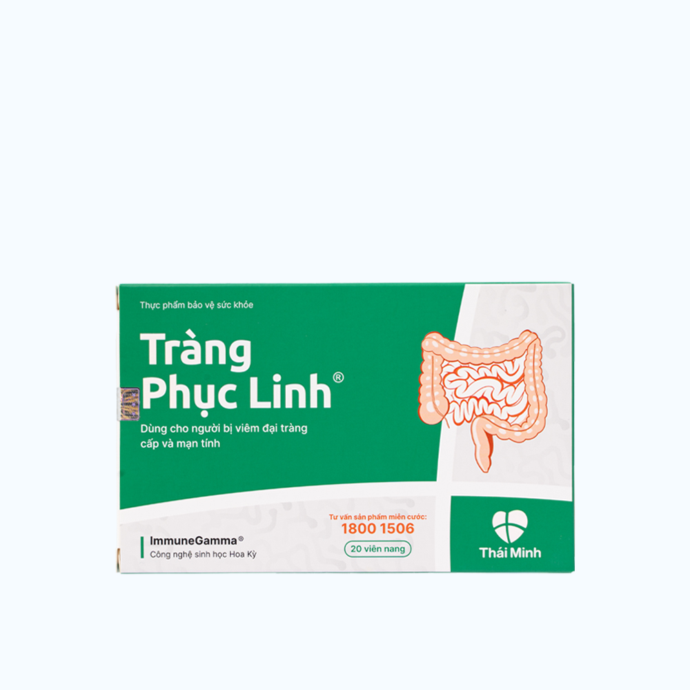 THAI MINH Trang Phuc Linh HTro Dieu Tri Viem Dai Trang (2Vi X 10Vien)