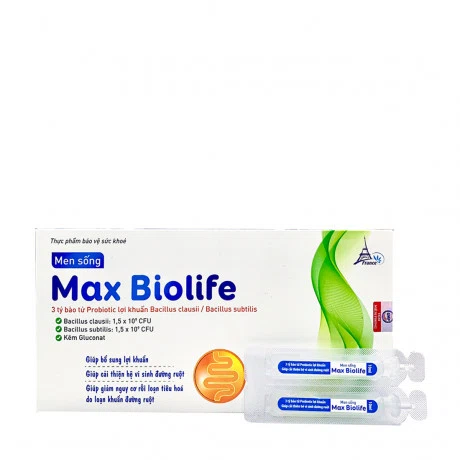 France Max Biolife Bo Sung Men Vi Sinh Ho Tro Tieu Hoa (Hop 20ong)