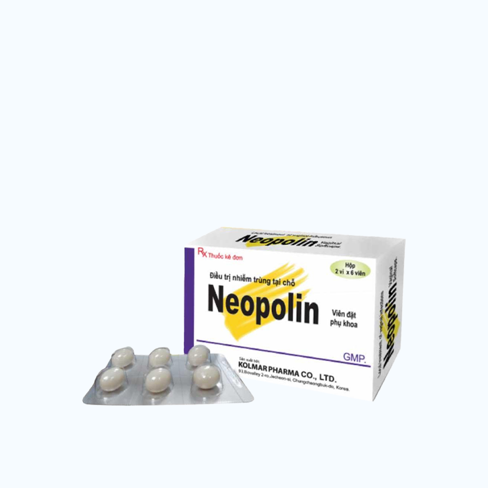 Neopolin Vaginal Soft (Hộp 2 vỉ x 6 viên)