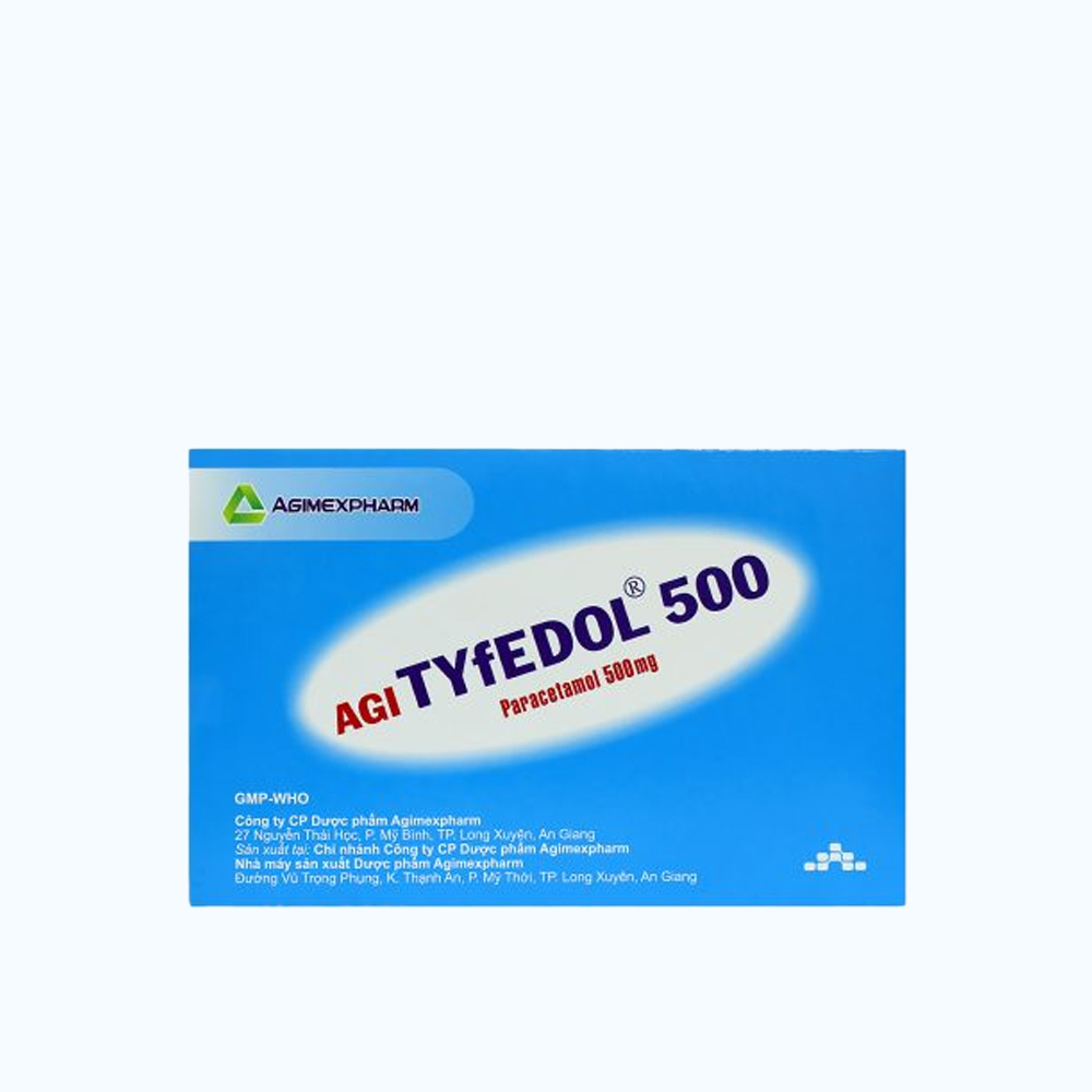 AGI-TYFEDOL 500MG ( Hop 120 Vien)