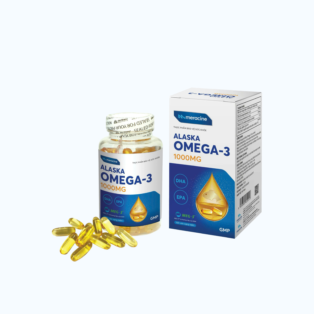 GN Alaska Omega 3 Bo Sung Omega 3 (Hop 100Vien)