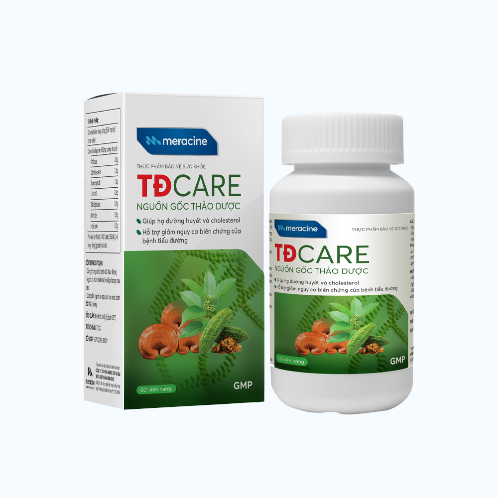 GN TD Care Ho Tro Dieu Tri Tieu Duong (Hop 60Vien)