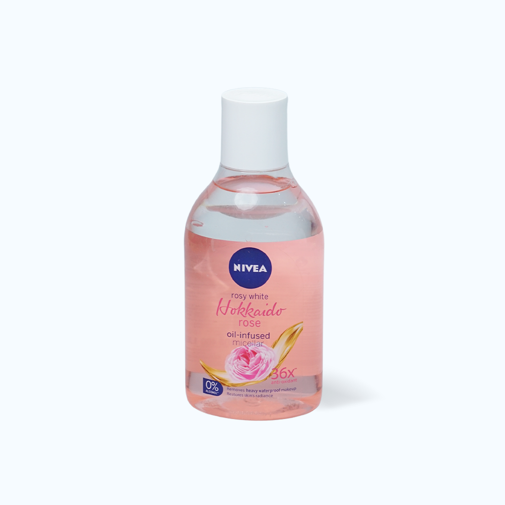 Nivea Nuoc Tay Trang Chiet Xuat Hoa Hong Hokkaido 400ml/Chai
