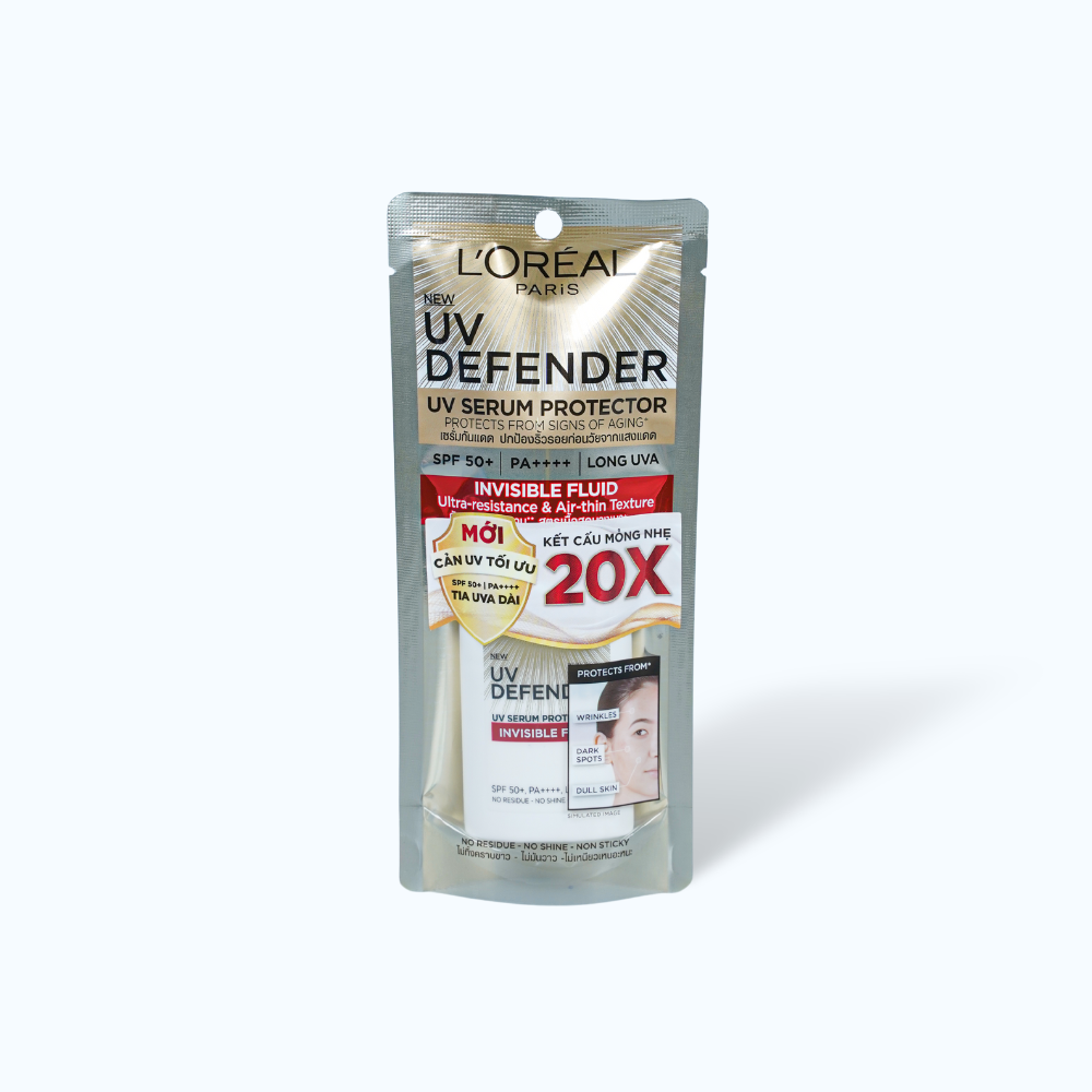 Kem chống nắng kiềm dầu thoáng mịn L’Oréal Paris UV Defender SPF50+ PA++++ Matte & Fresh (50ml)