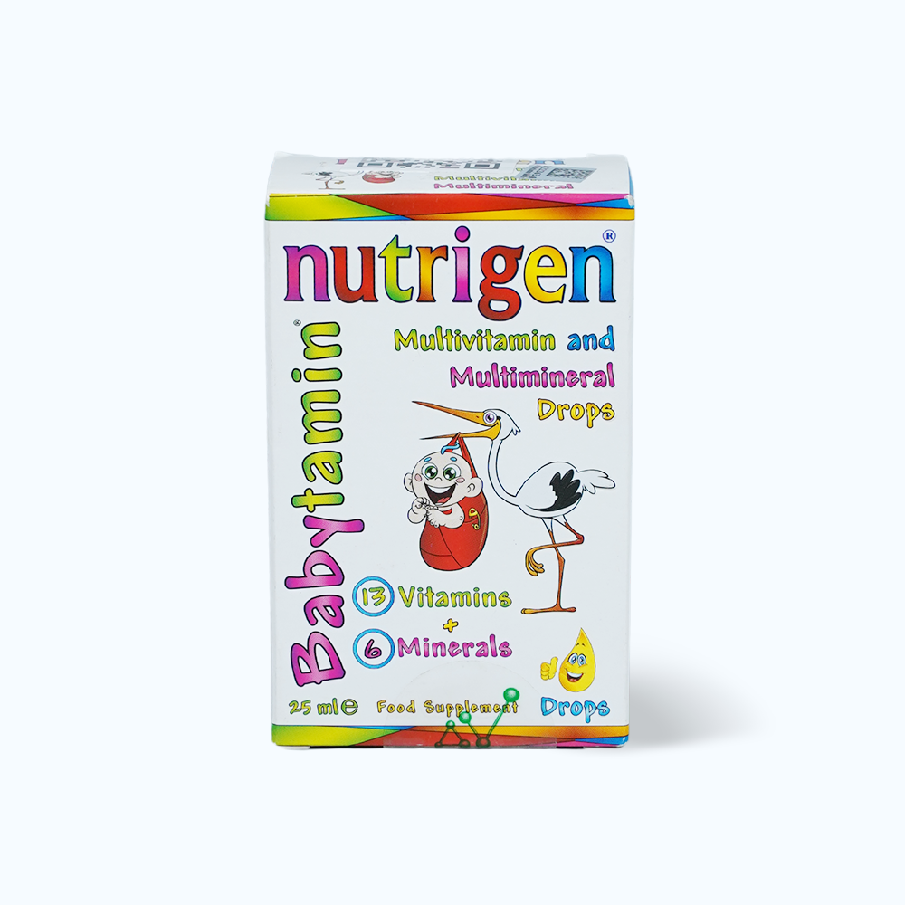 Nutrigen Babytamin Multivitamin and Multimineral Drops 25ml