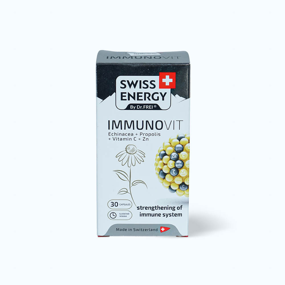 Swiss Energy Immunovit Tang Cuong Mien Dich (Hop 30 Vien)