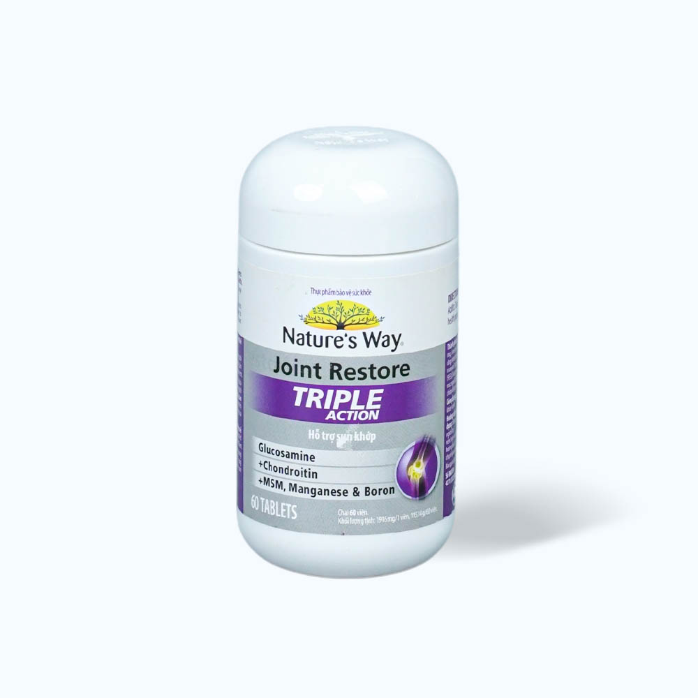 NATURE'S WAY Joint Restore Triple Action Ho Tro Sun Khop (Lo 60v)