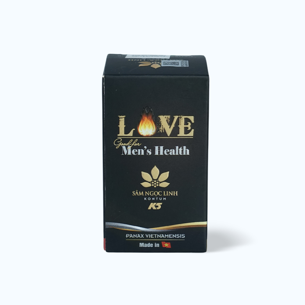 Sam Ngoc Linh K5 LOVE Good For Men Health H. Tro Sinh Ly Nam (Hop 20v)