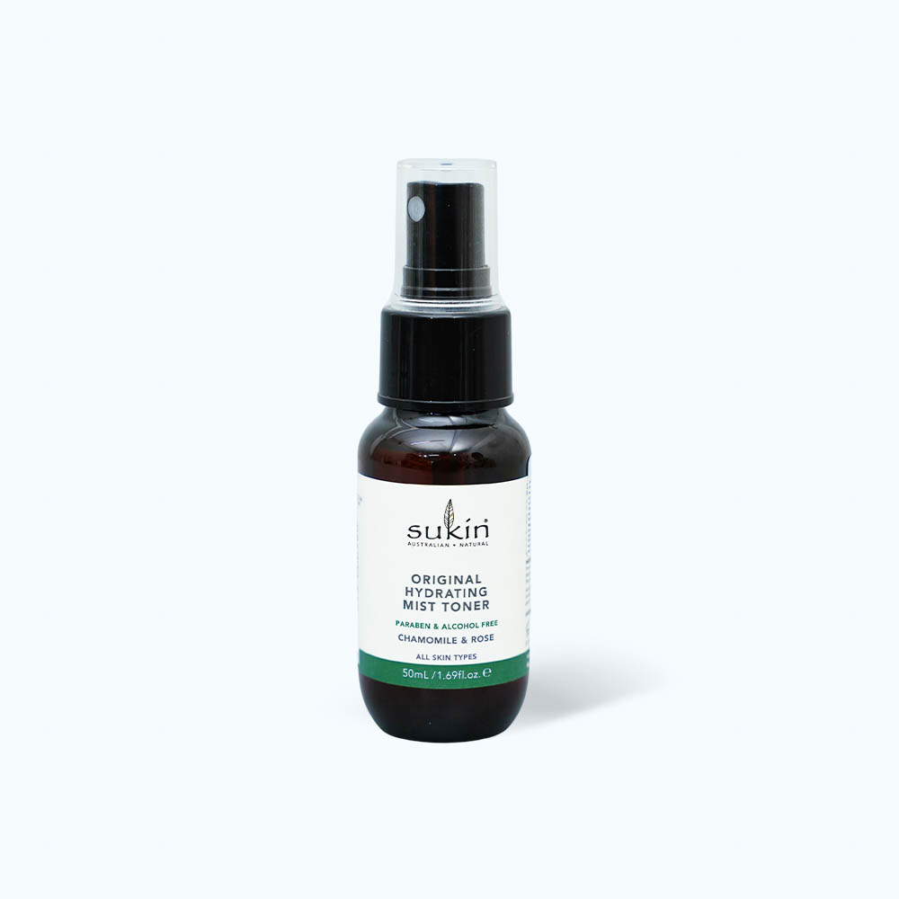 Nước Cân Bằng SUKIN Dạng Phun Sương cấp ẩm nhanh, dịu da (Chai 50ml)