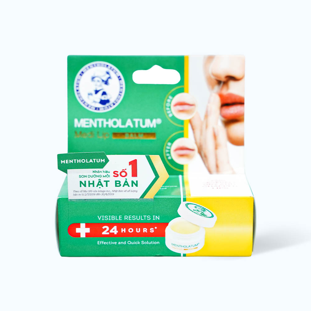 Medi Lip Balm Sap Duong Moi Rohto Chuyen Biet Cho Moi Kho, Nut Ne 7g