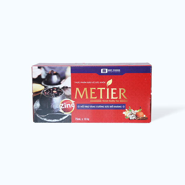 MET FOODS Metier Nuoc Ho Tro Tang De Khang (Hop 10 Chai)