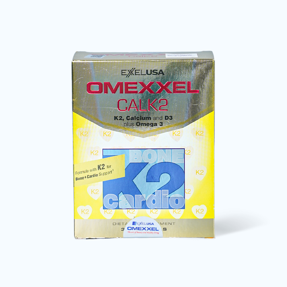 Omexxel Calk2 Ngan Ngua Loang Xuong (Hop 3 Vi X 10 Vien)