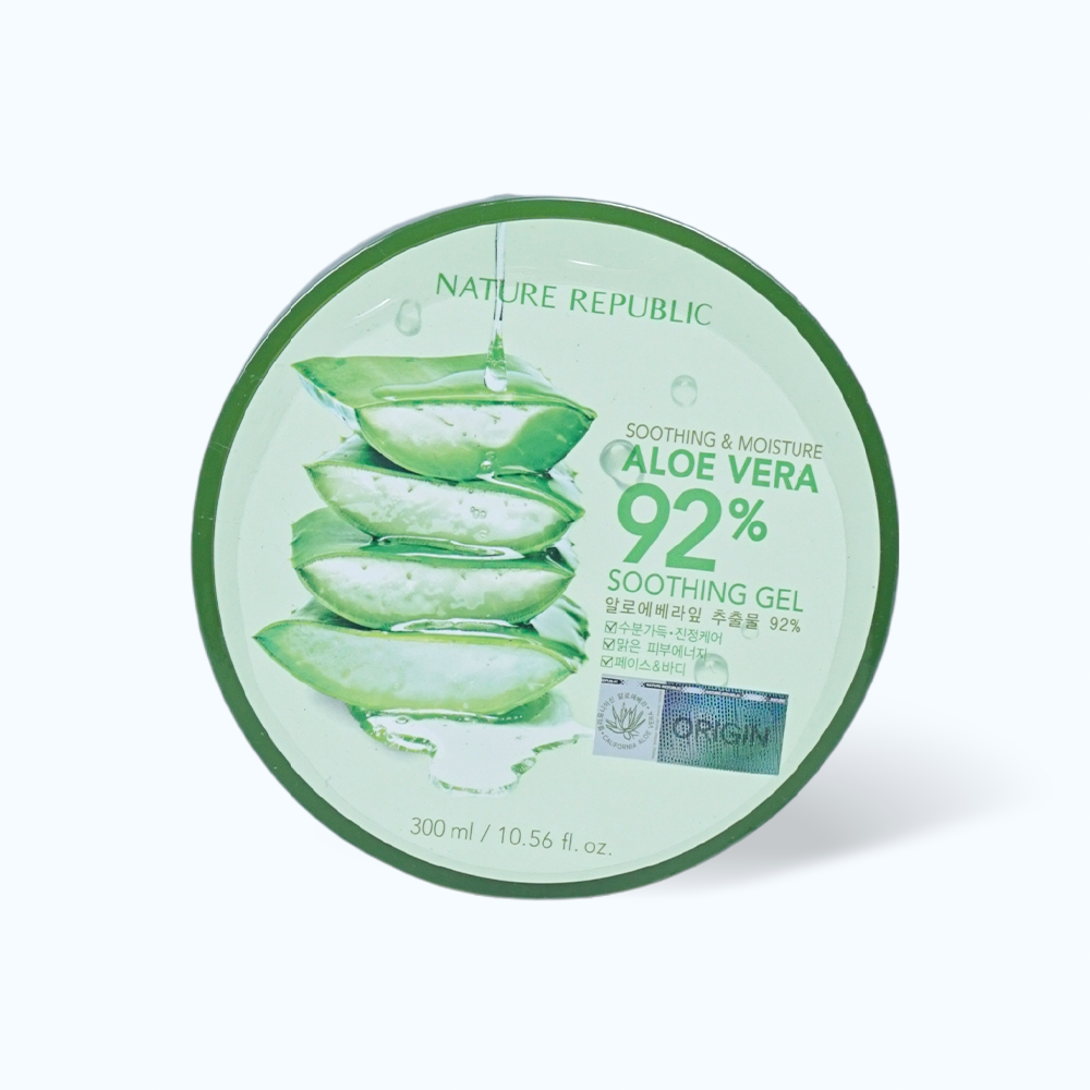 Nature Republic Gel Duong Am Chiet Xuat Lo Hoi 92% 300ml/Hop