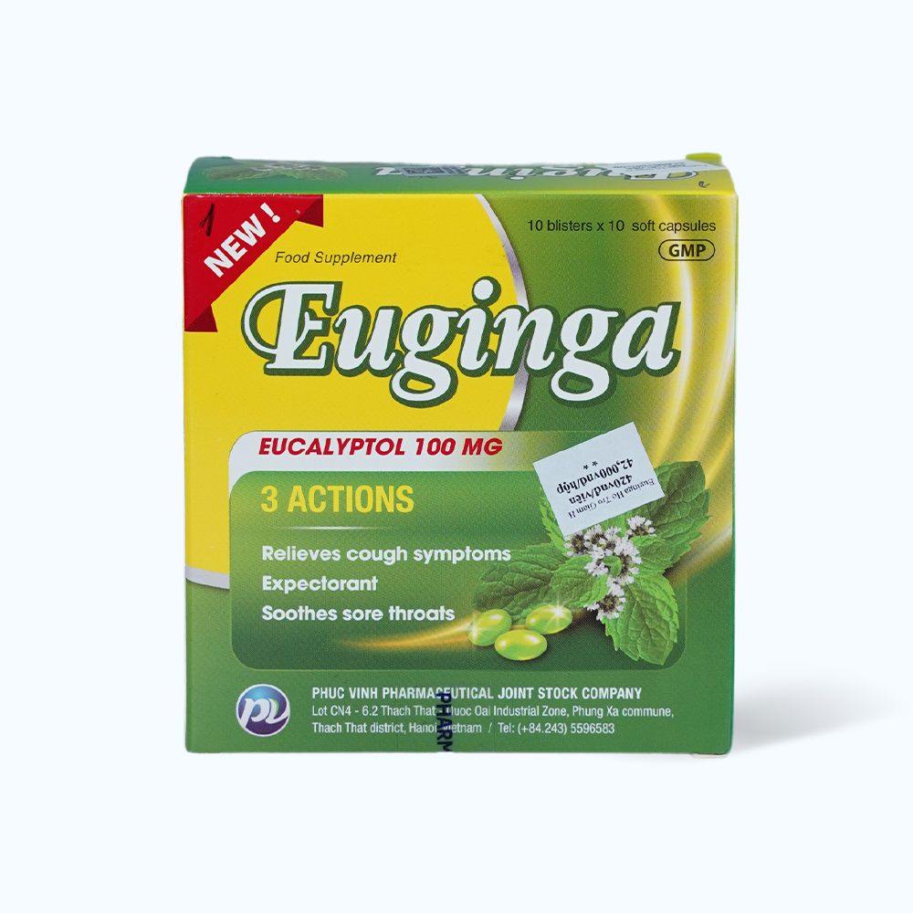 Euginga Ho Tro Giam Ho  (Hop 100 Vien)