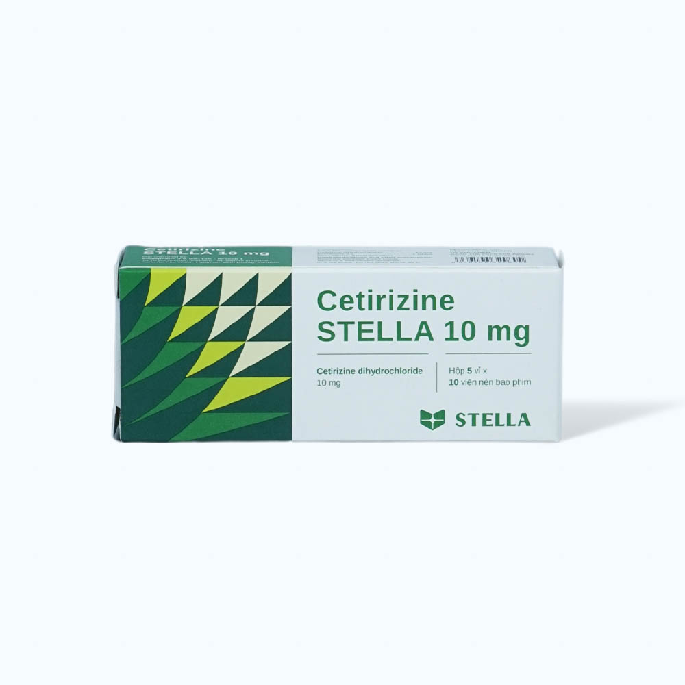 Cetirizin STELLA 10mg (5Vi x 10Vien) chuyển mã P28485