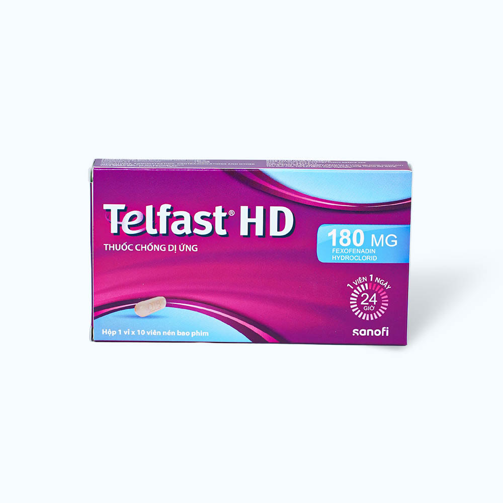Telfast HD 180mg (Hop/10 Vien)