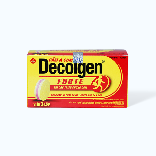 Decolgen Forte (25Vi x 4 Vien)