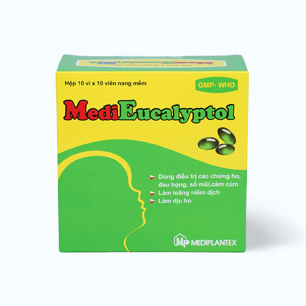 Medi Eucalyptol Oval (10 Vi x 10 Vien)