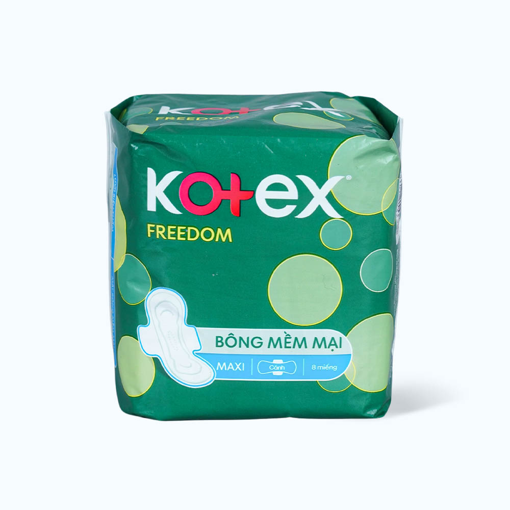 Kotex Freedom BVS Maxi Canh (8M/Goi)