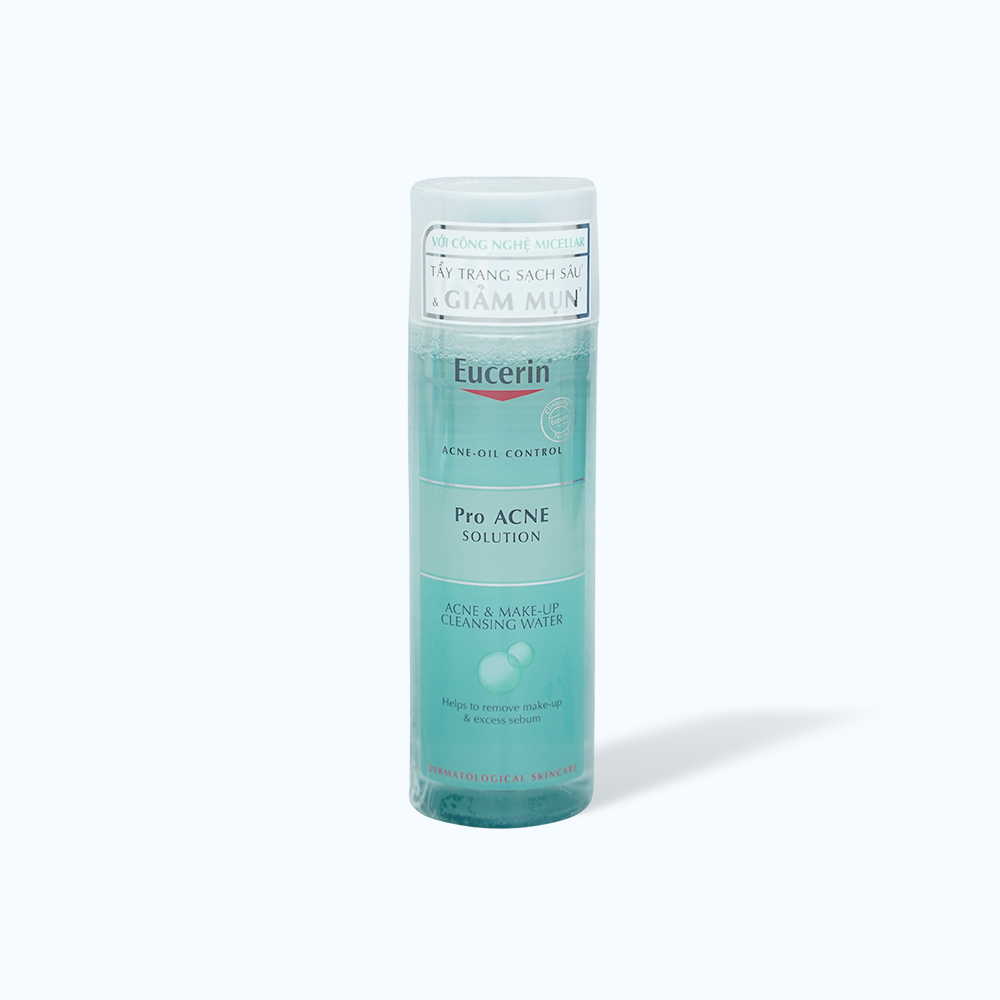 Eucerin Nuoc Tay Trang Cho Da Mun Pro Acne 200Ml
