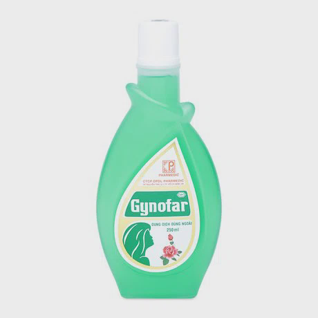 Dung dịch Gynofar trị ngứa âm hộ, viêm âm đạo, huyết trắng và sát trùng ngoài da (chai 250ml)