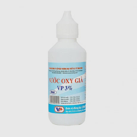 Nước oxy già VP 3% (Chai 60ml)