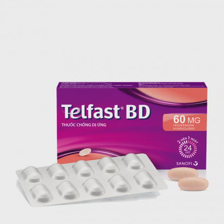 Telfast BD 60mg (Hop/10 Vien)