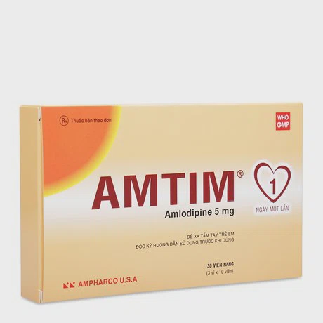 Amtim 5mg (Hộp 3 vỉ x 10 viên)