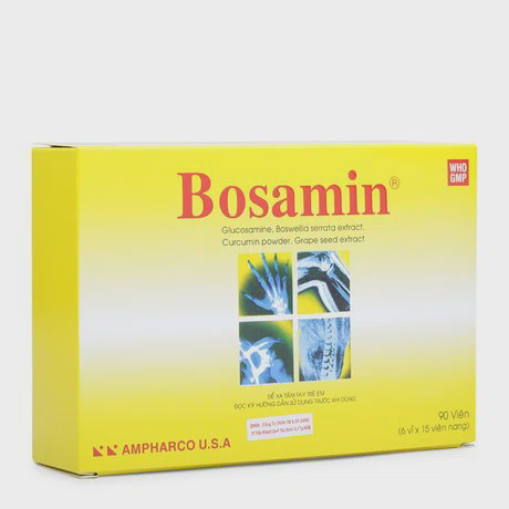Bosamin Caps (Hộp 6 vỉ x 15 viên)