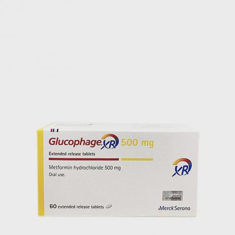 Glucophage XR 500mg (Hộp 4 vỉx15 viên)