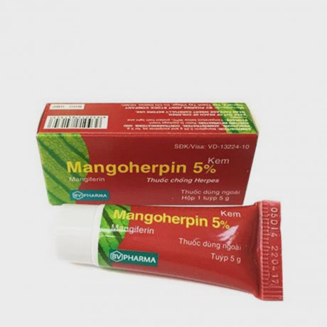 Mangoherpin 5% (Tuýp 10g)