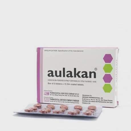 Aulakan (Hộp 2 vỉ x 15 viên)