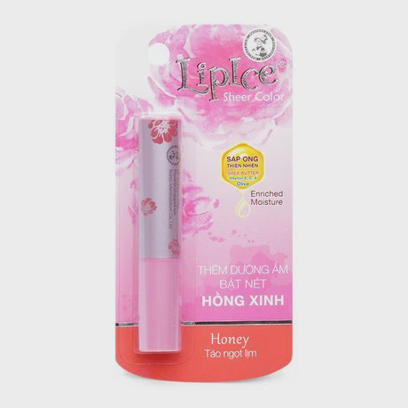 Son dưỡng môi hương táo Lipice Sheer Color (2.4g)