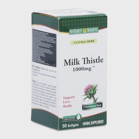 Nature's Bounty Milk Thistle Vien Uong Thai Doc Gan (Hop 50Vien)