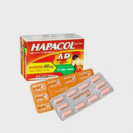 Hapacol AP 325mg (Hộp 10 vỉ x 10 viên)