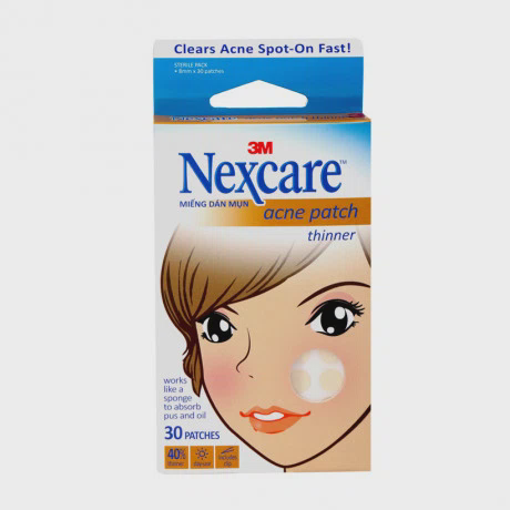Miếng dán hỗ trợ ngăn ngừa mụn 3M Nexcare (Hộp 30 miếng)