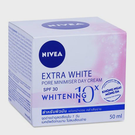 Kem dưỡng trắng da ban ngày Extra White Pore Minimiser Day Cream (50ml)