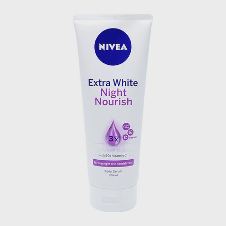 Serum dưỡng da ban đêm Nivea Extra White Night Nourish (200ml)