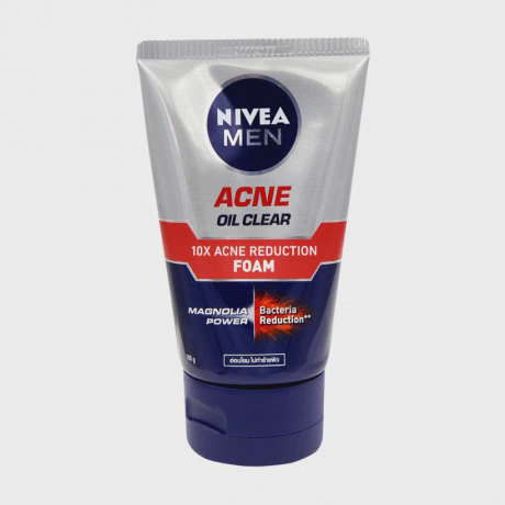 Sữa rửa mặt ngăn ngừa mụn và kiểm soát nhờn Nivea Men Acne Oil Clear (100g)