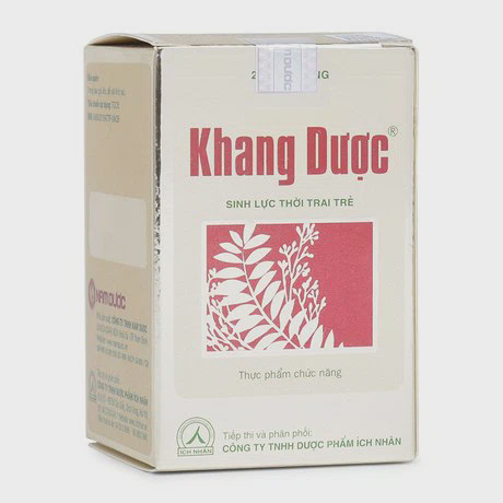 Viên uống tăng cường sinh lý nam , hỗ trợ bệnh rối loạn cương dương ở nam giới Khang Dược (20 viên/hộp)
