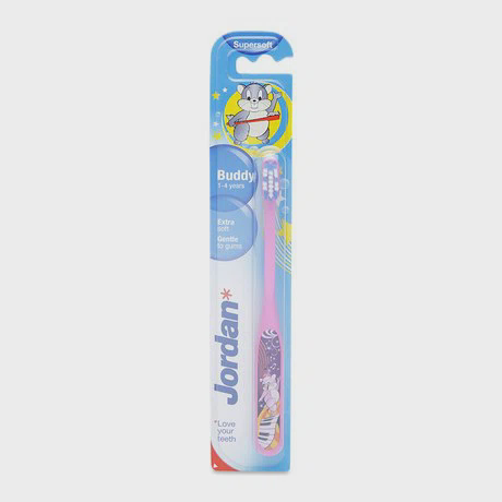 Bàn chải đánh răng cho bé từ 1-4 tuổi Jordan Buddy