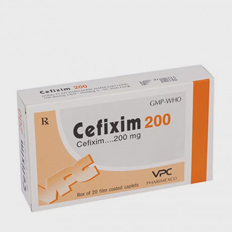 Cefixime 200 (Hộp/10Viên)